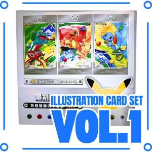{Box of 8} Pokémon 30th Starter Illustration Card Set Vol.1 | Chinese Pokemon Card
