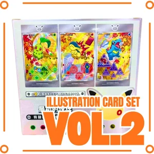 {Box of 8} Pokémon 30th Starter Illustration Card Set Vol.2 | Chinese Pokemon Card