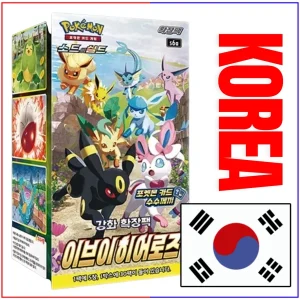 {s6a Korean Box} Eevee Heroes Korean ver. | Korean Pokemon Card